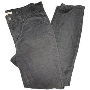 Women's Gray Corduroy Pants